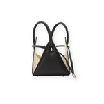 Buy now the Iconic LIA Mini Bag inspired by the geometric shapes of our designer's birth city Barcelona, and its world known artist, Antonio Gaudí, architect of the world wonder La Sagrada Familia. The Iconic Lia Black Mini Bag has a unique and functional pyramidal design able to fit all your essentials.