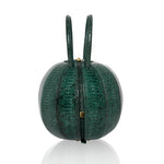 Buy now the Exotic Pilo Handbag inspired by the geometric shapes of our designer's birth city Barcelona, and its world known artist, Antonio Gaudí, architect of the world wonder La Sagrada Familia. The Exotic Pilo Cipresso Handbag has a unique and functional sphere design able to fit all your essentials.