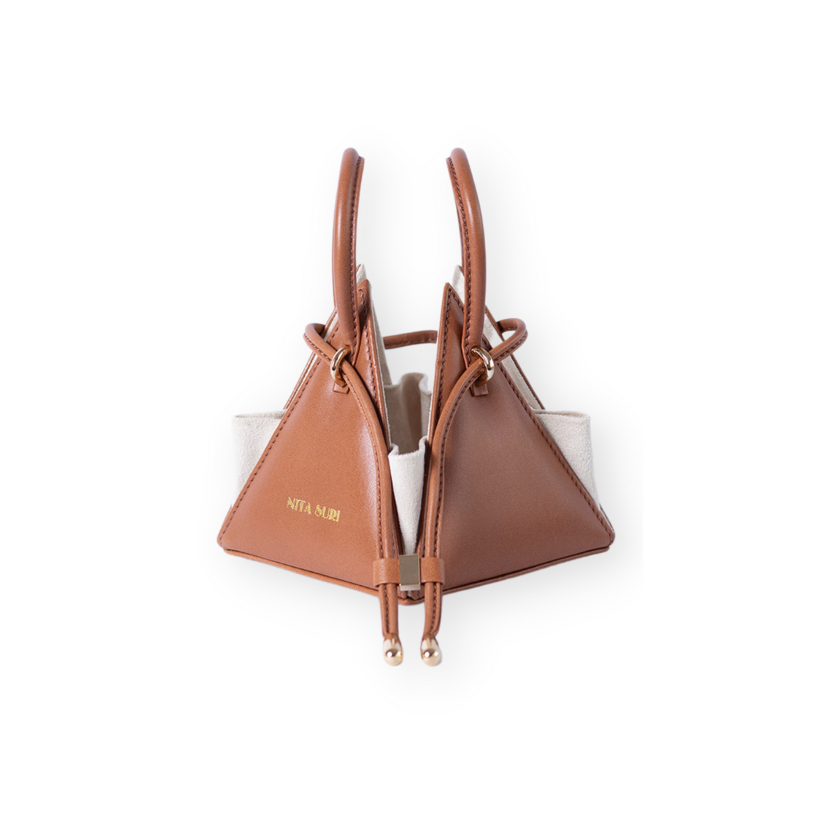 Tan mini bag top