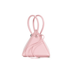 Buy now the Iconic LIA Mini bag inspired by the geometric shapes of our designer's birth city Barcelona, and its world known artist, Antonio Gaudí, architect of the world wonder La Sagrada Familia. The Iconic Lia Pink Mini bag has a unique and functional pyramidal design able to fit all your essentials. 