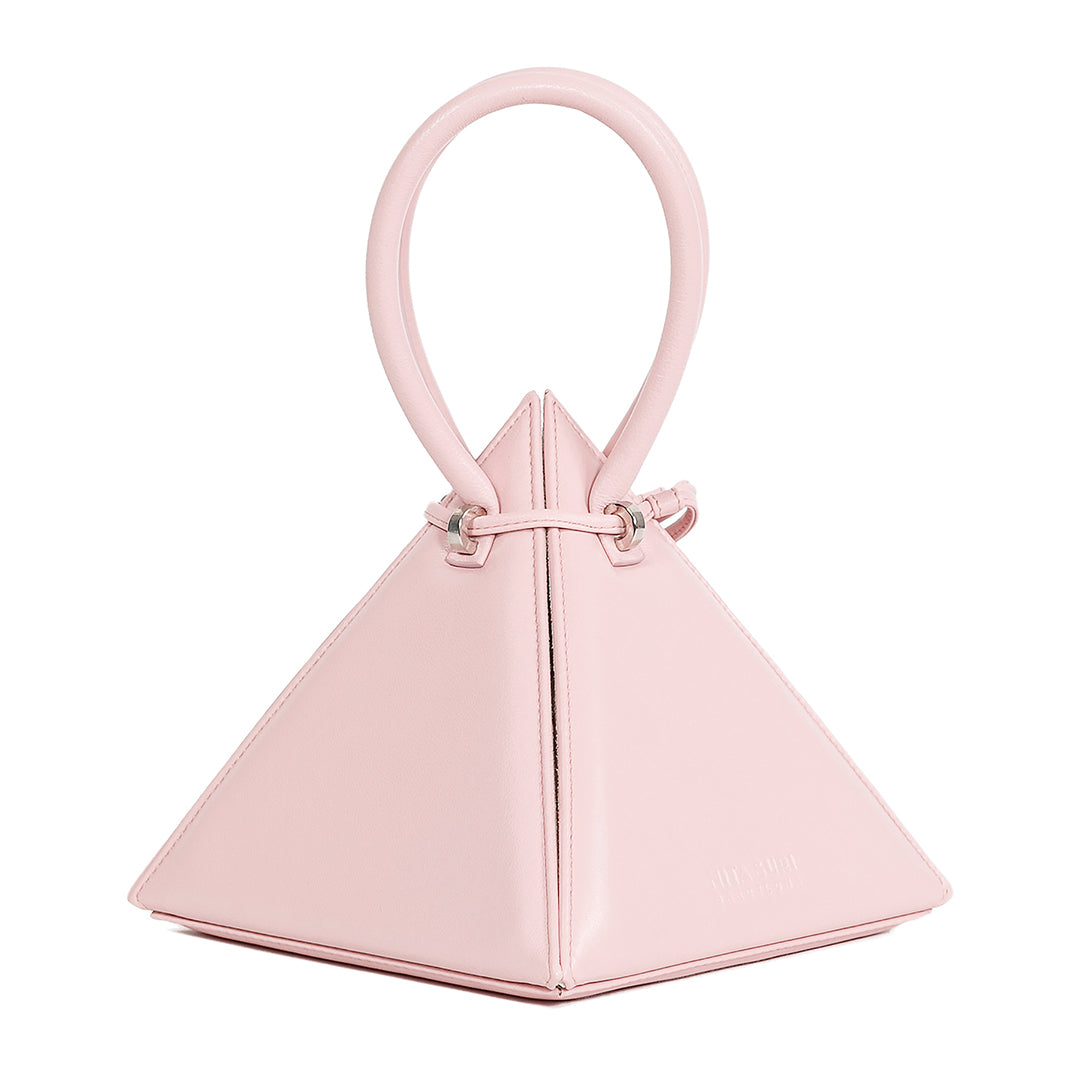 NITASURI- LIA Pyramid Python Pink Exotic Leather Mini Bag