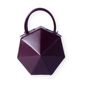 Burgundy Leather Handbag