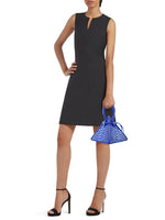 Buy now the Exotic Lia Handbag inspired by the geometric shapes of our designer's birth city Barcelona, and its world known artist, Antonio Gaudí, architect of the world wonder La Sagrada Familia. The Exotic Lia Electric Blue Handbag has a unique and functional pyramidal design able to fit all your essentials. 